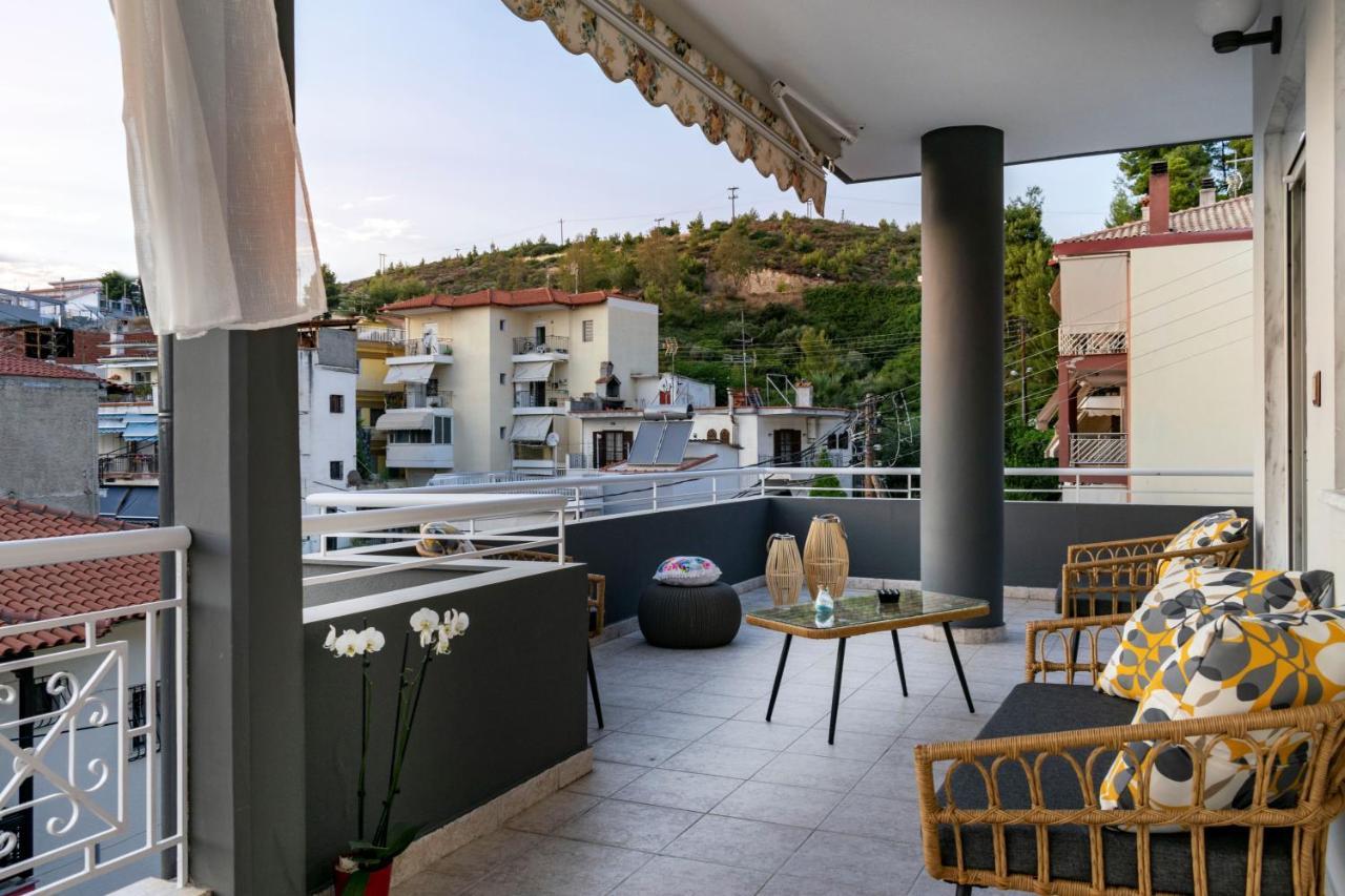 Family Inn Apartments&Suites Neos Marmaras Bagian luar foto